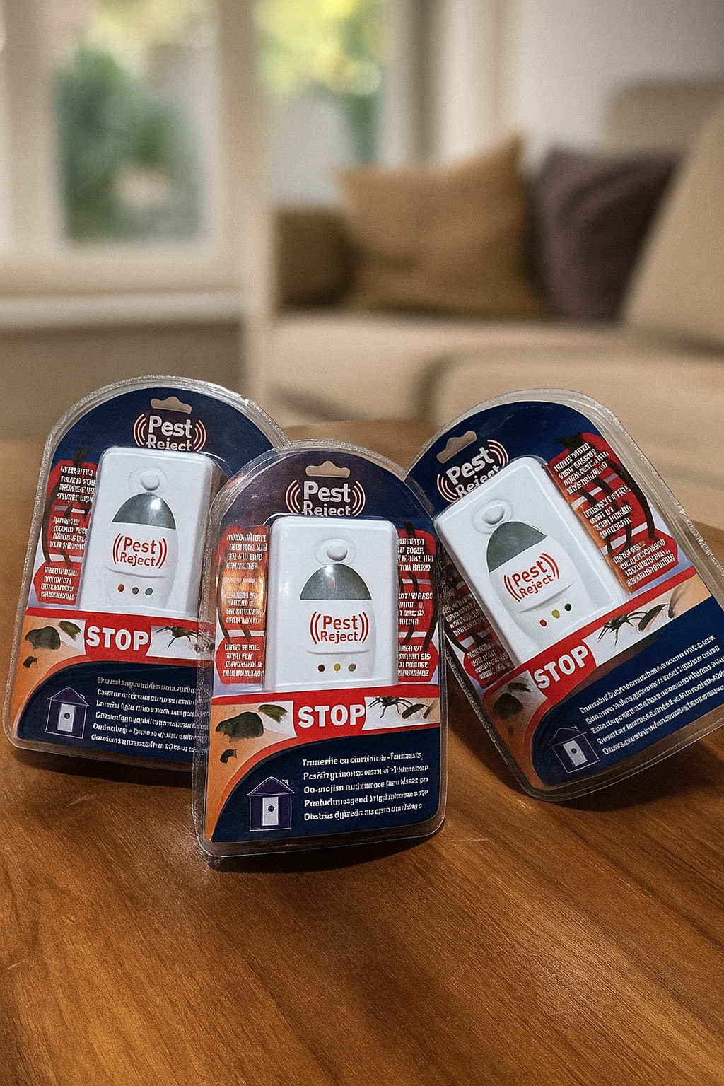 Pack de 5 Ahuyentador Pest Reject Para Insectos, Roedores e insectos voladores