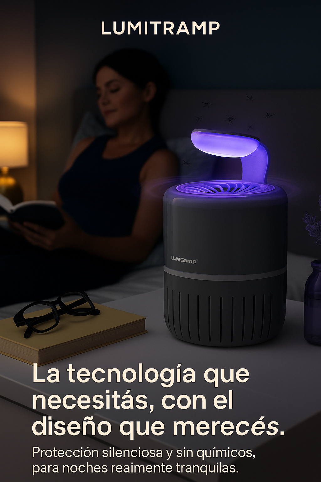 LumiTrap™ - Atrapa Mosquitos sin Químicos